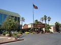 Photo of the valet entrance of the New Frontier
hotel/casino .