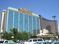 Photo from the east side of the New Frontier 
hotel/casino .