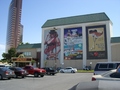 Photo from the north side of the New 
Frontier hotel/casino .