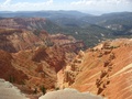 Photograph of the Sunset View area of Cedar
Breaks