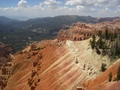 Photograph of the Sunset View area of Cedar
Breaks