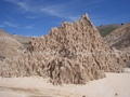 Photograph of some smaller rocks at Cathedral
Gorge State Park