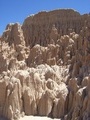 Photograph of some smaller rocks at Cathedral
Gorge State Park