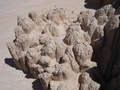 Photograph of some smaller rocks at Cathedral
Gorge State Park